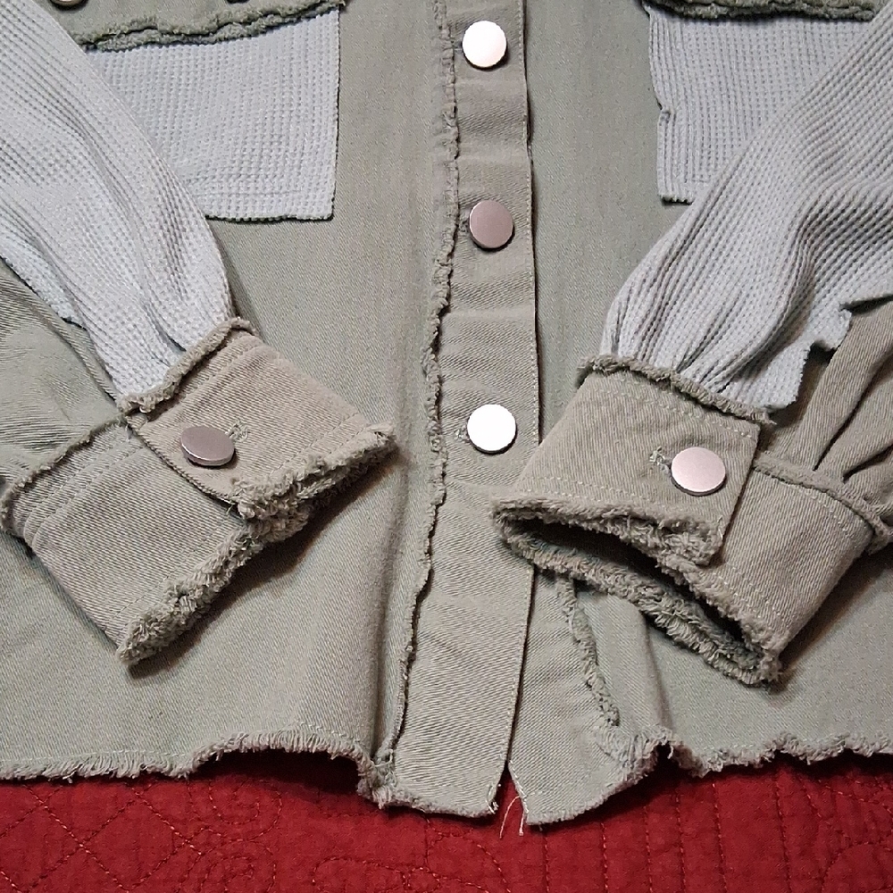 ChouYatou Oversized Shacket - Picture 12 of 14